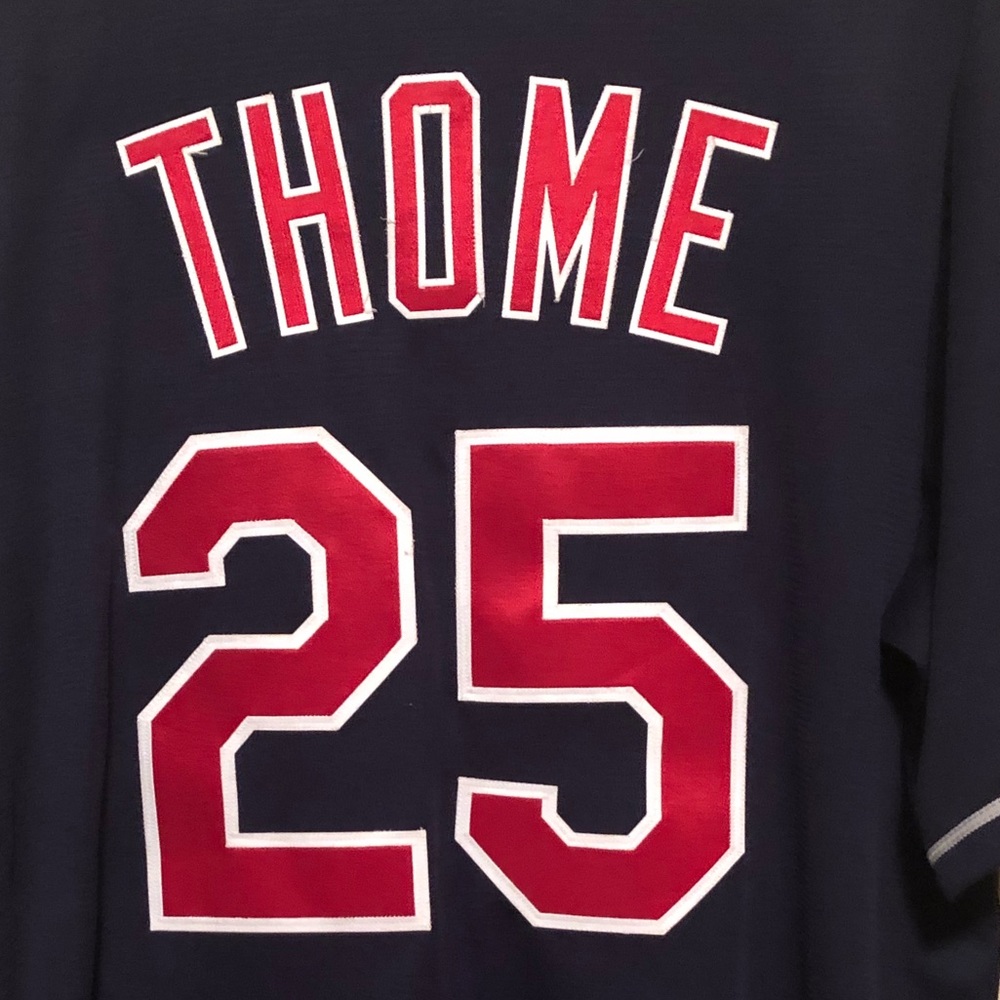 Cleveland Indians Jim Thome jersey